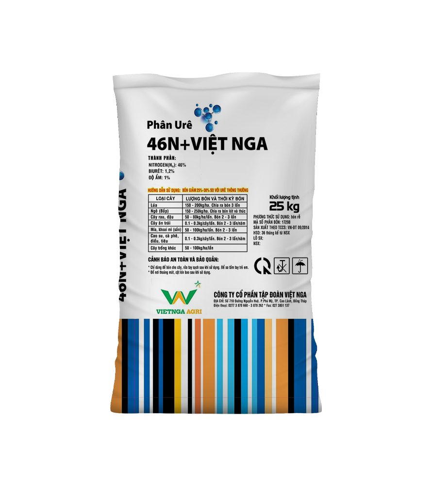 Phân bón Ure Đen của Phân Bón Việt Nga