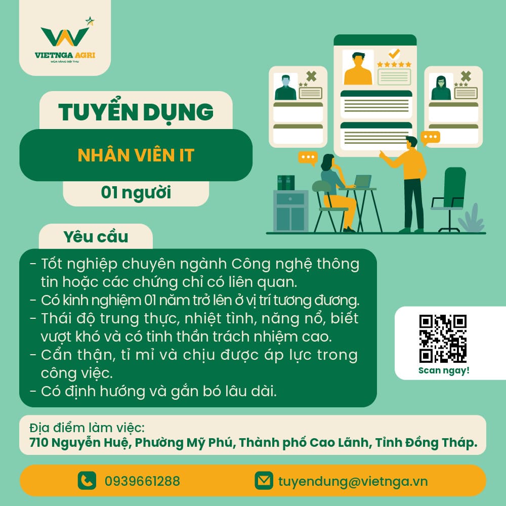 Tuyển dụng nhân viên iT