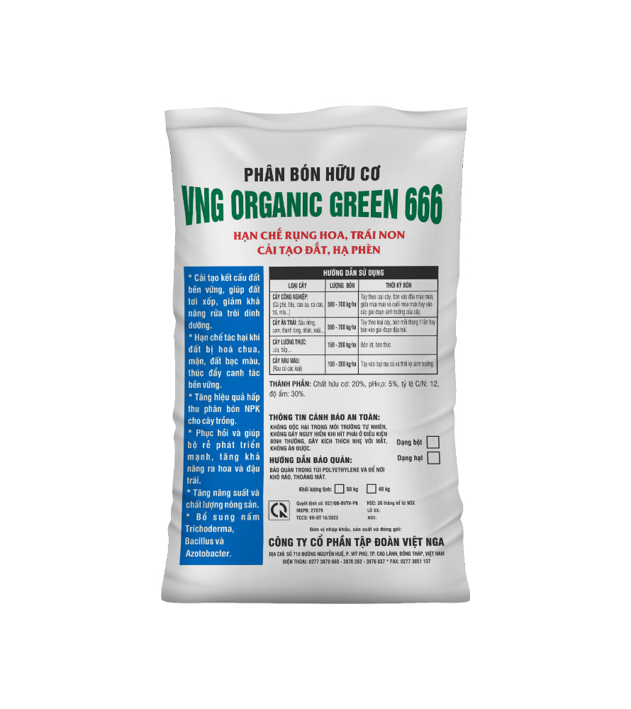 VNG ORGANIC GREEEN 666