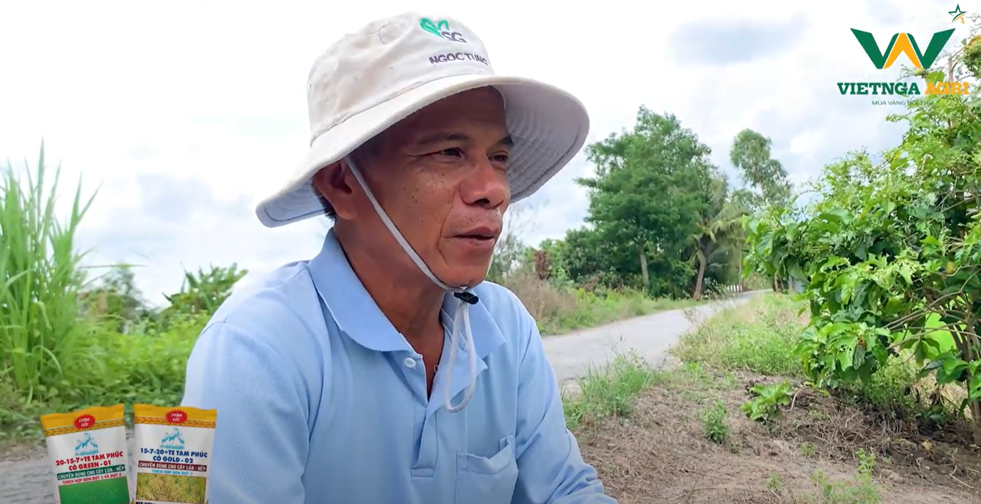 nông dân chia sẻ kinh nghiệm sử dụng phân 1 màu