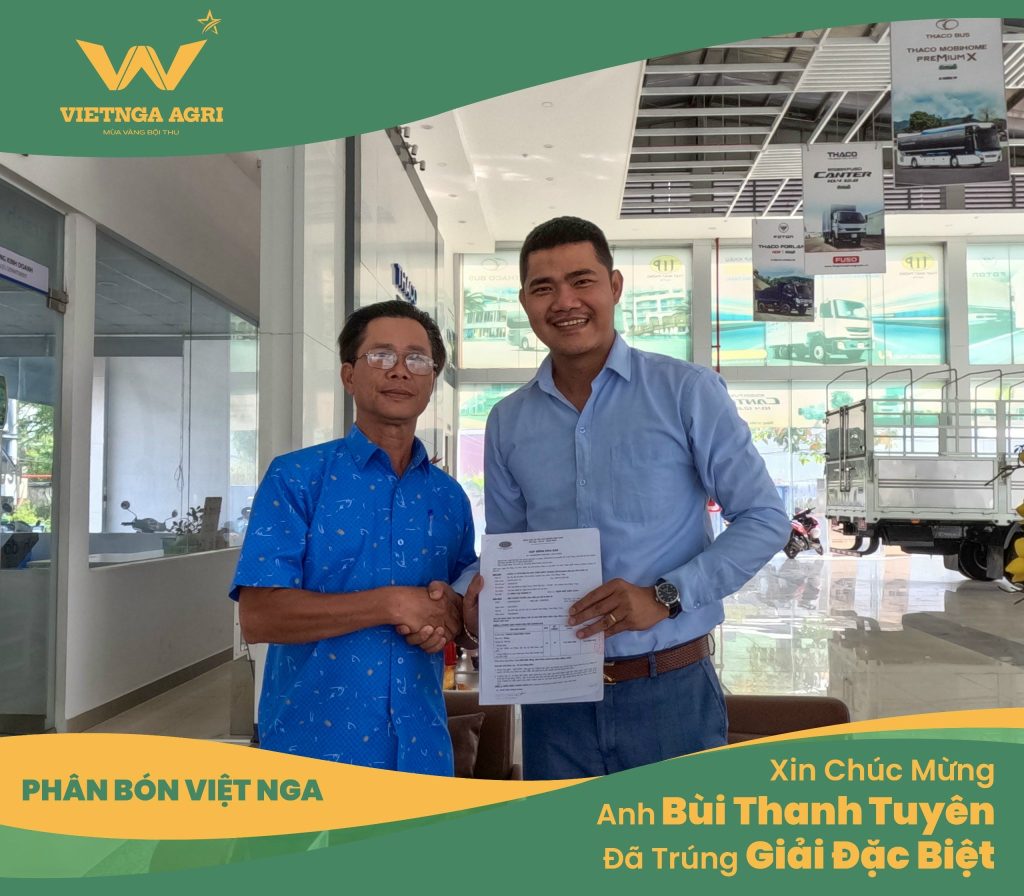 Bàn giao xe, phân bón việt nga