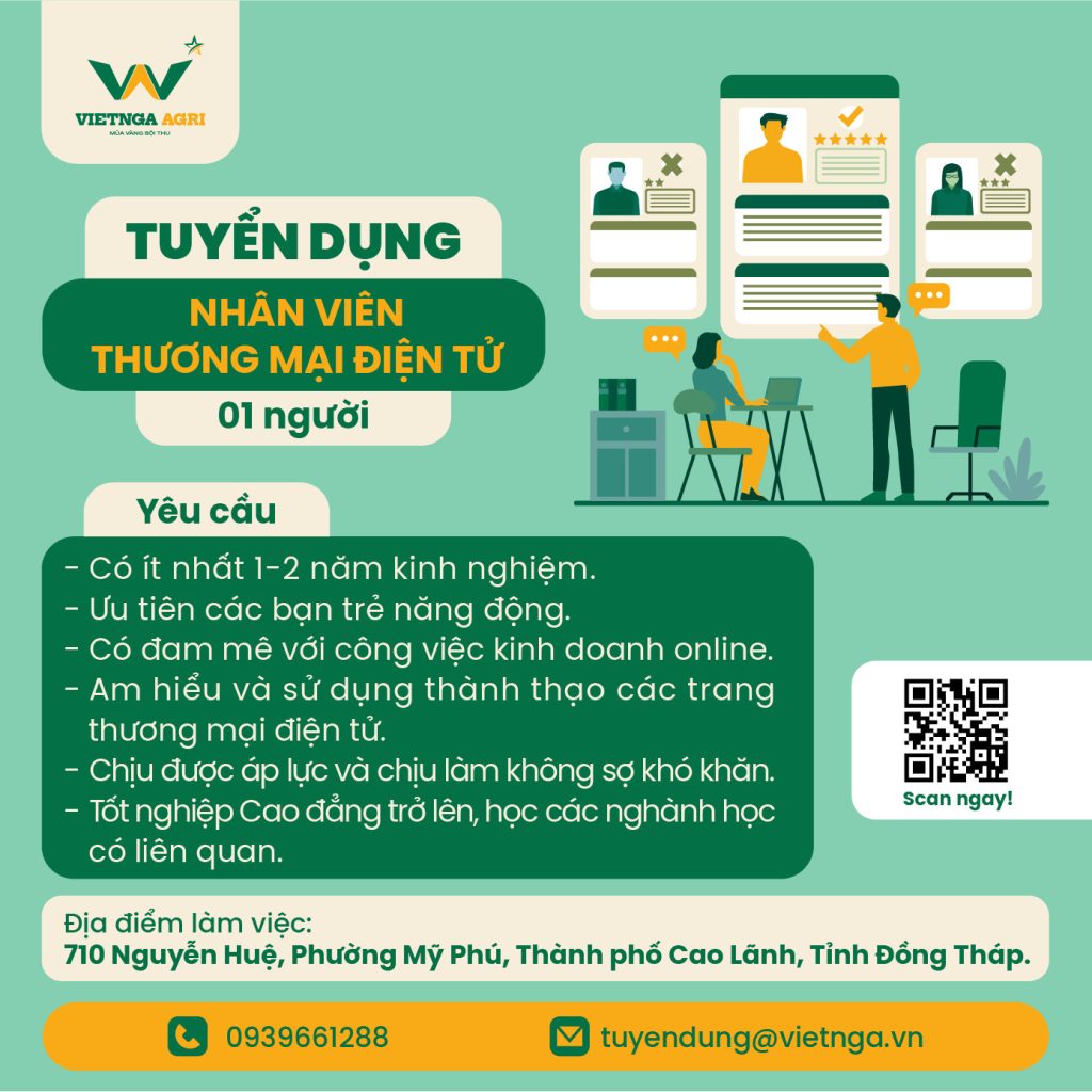 tuyển dụng nhân viên thương mại điện tử