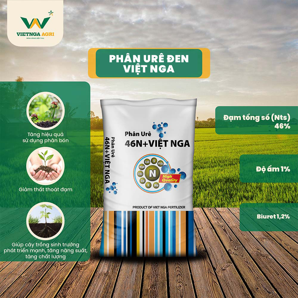 Phân Ure đen của phân bón việt nga